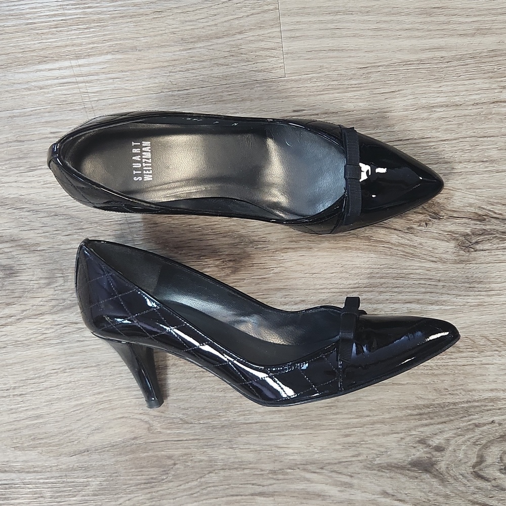 STUART WEITZMAN black patent heels
